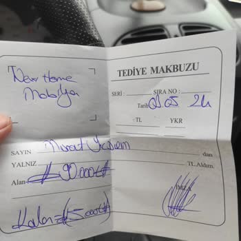 Mobilya Takımında Sorumsuzluk Ve Fatura Problemi