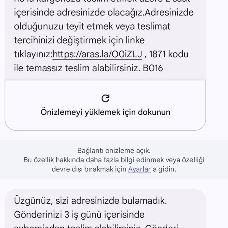 Aras Kargo Malatya Şubesi İle Sürekli Yaşanan Teslimat Sorunları