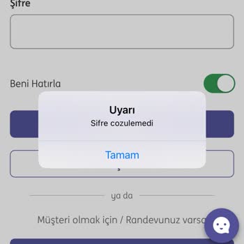 ING Mobil Uygulama Ve Müşteri Hizmetleri Sorunu