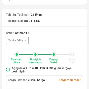 Yanıltıcı Kargo Süreci Ve Mağduriyet