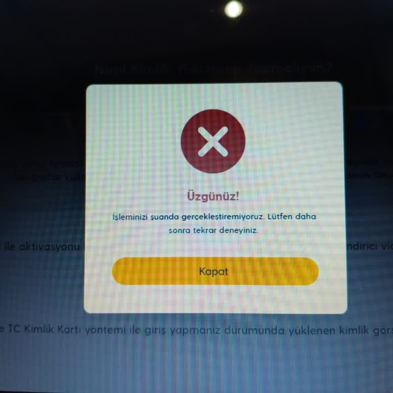 Aktivasyon Hatası Ve Kampanya Süresi Sorunu