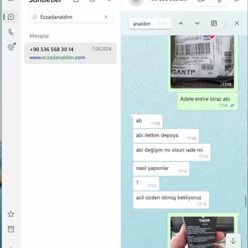 Yanlış Ve Tarihi Geçmiş Ürün Gönderimi
