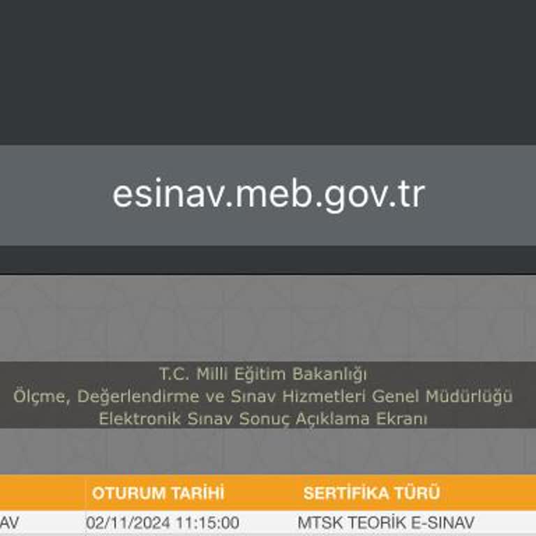 Ehliyet Sınavı Sonuçlarında Tutarsızlık