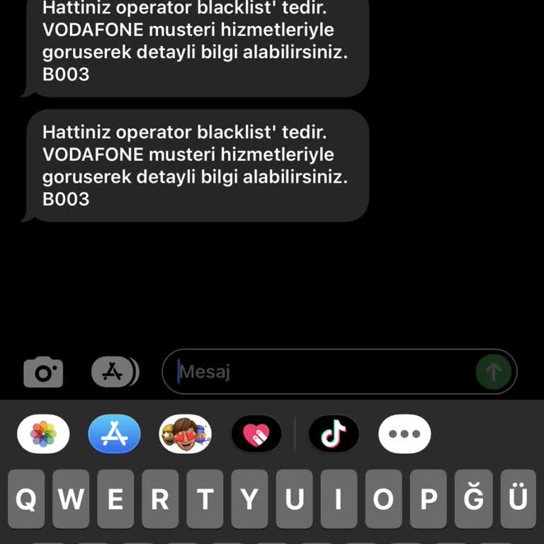 Vodafone'da İlk Alışverişte Karşılaşılan Sorun