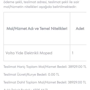 A101'den Aldığım Moped 41 Gündür Teslim Edilmedi