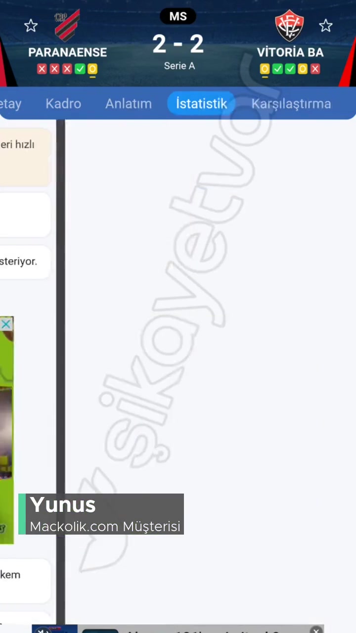 Mackolik.com Tarafından Yanıltıldım! videonun kapak resmi