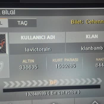 Oyunda Gelişim Puanlarının Etkisizliği