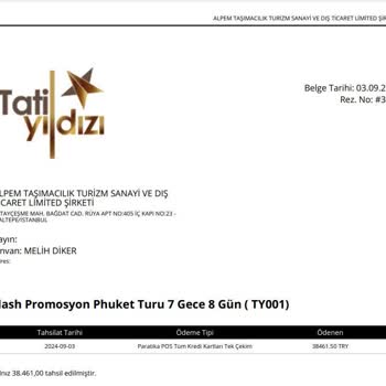 Tayland Turu İptali Ve Para İadesi Sorunu