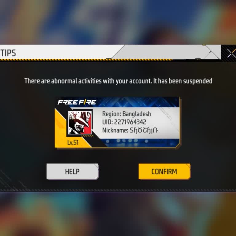 Garena Free Fire Unfairly Banned My Account Despite 4 Years of Fair Play