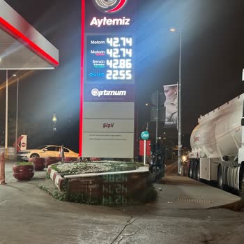 Aytemiz Petrol'de Gece Saatlerinde LPG Eksikliği