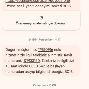 Vodafone Nakil İşlemi Ve İletişim Sorunları