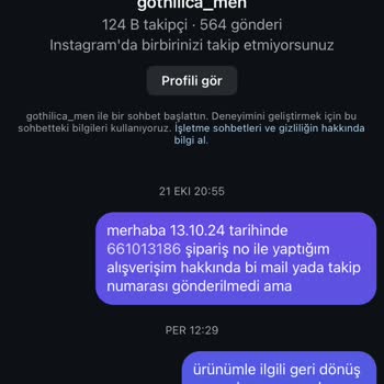 İletişim Eksikliği Ve Para İadesi Sorunu