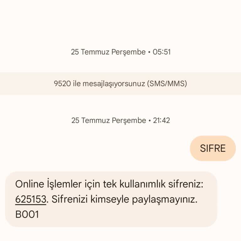 Ücretsiz Denilen Şifre Mesajı Ücretli Çıkıyor