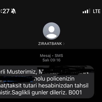 Hesabımdan Haksız Para Çekimi