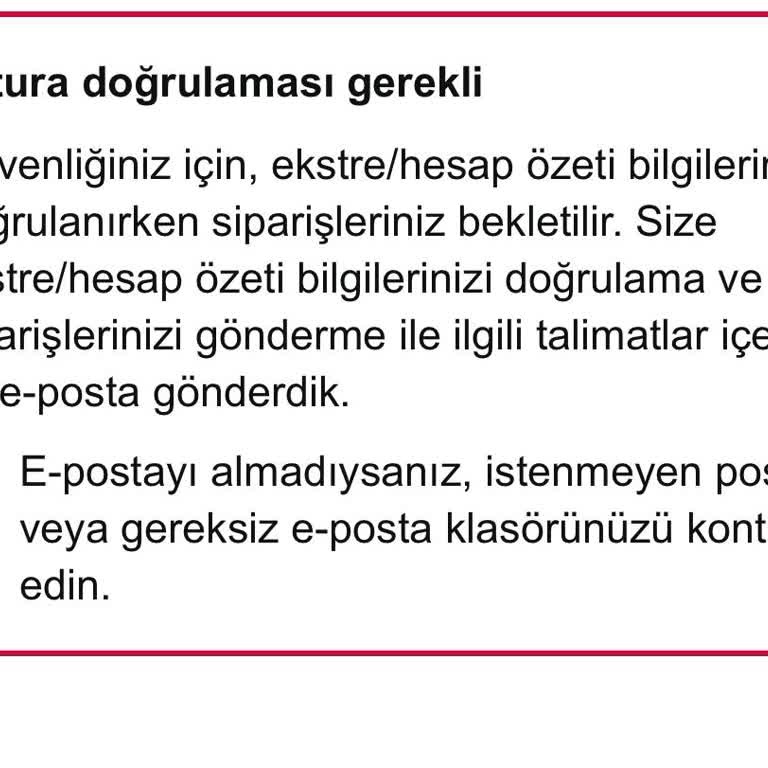 Amazon Hesabım Askıya Alındı: Fatura Doğrulama Sorunu