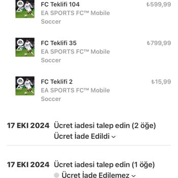 İzinsiz Uygulama İçi Satın Alımlar Ve Eksik İade Sorunu