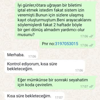 Kamil Koç İle 43 Günlük İade Bekleyişi