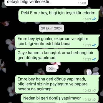 Cmc Çağrı Merkezinden Eksik Geri Dönüş
