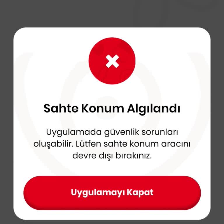 Nutella Uygulamasında Sahte Konum Algılama Sorunu