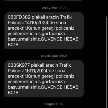 Yanlış Plaka Bilgileriyle Yapılan Poliçe Yenileme Rahatsızlığı