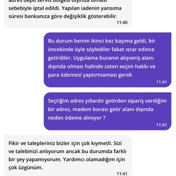 Sipariş Alanı Açık, Kurye Kaba: Yasaklı Bölge Mağduriyeti