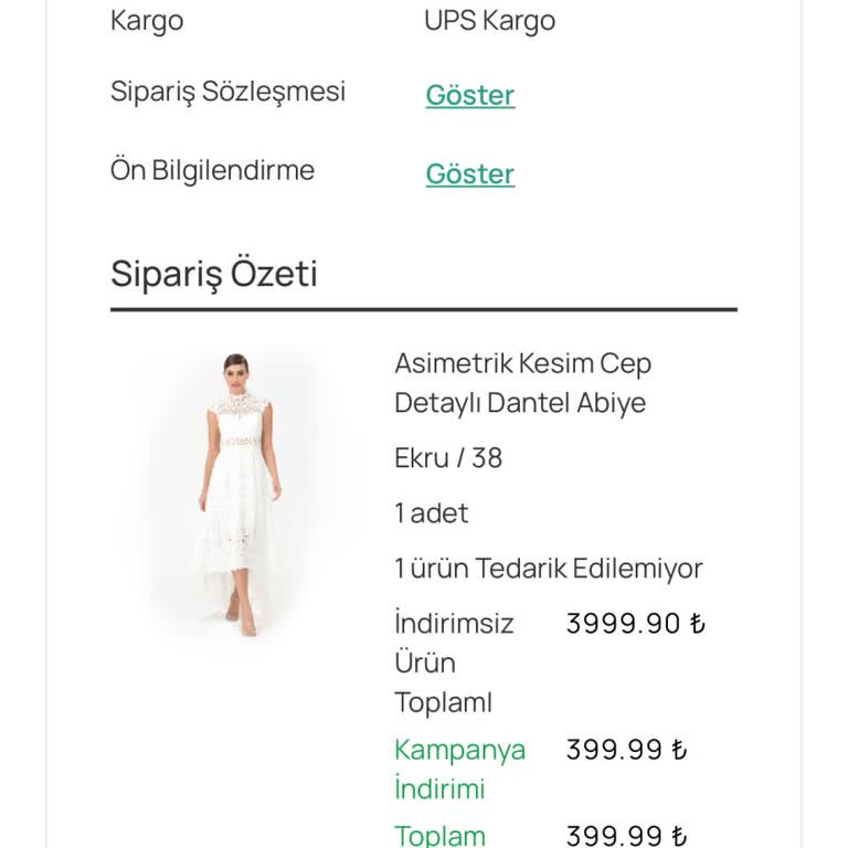 İndirimli Ürün İptaliyle Mağduriyet