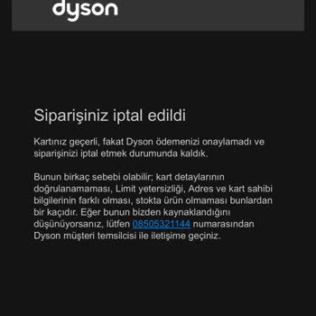 Dyson Müşteri Hizmetleri Ve Güven Sorunu