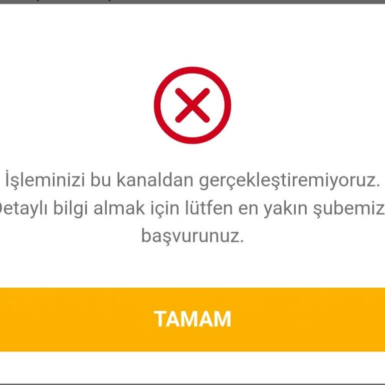 VakıfBank Mobil Uygulamada Kredi İşlemi Sorunu