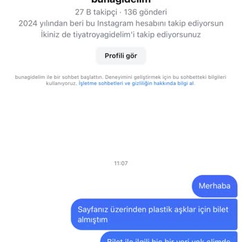 Bilet Bilgisi Eksikliği Ve İletişim Sorunu