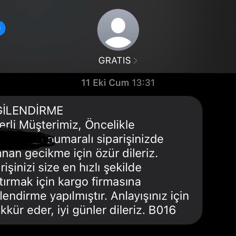 1.5 Aydır Beklenen Sipariş Ve Eksik Kupon