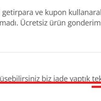 İade Sürecinde Kupon İadesi Ve Müşteri Hizmetleri Sorunu