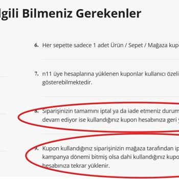 İade Sürecinde Kupon İadesi Ve Müşteri Hizmetleri Sorunu