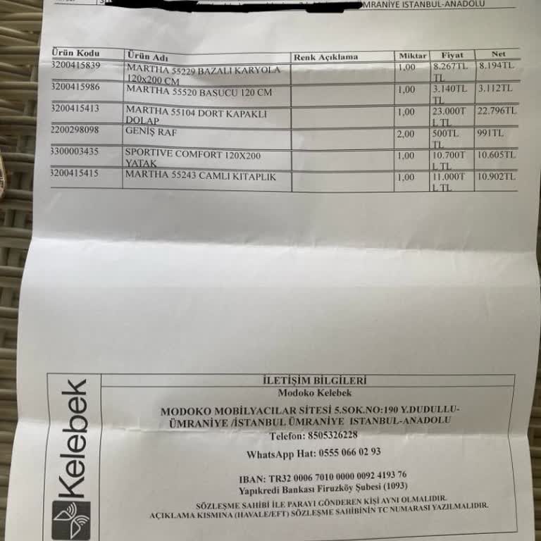 Teslimat Gecikmesi Ve İletişim Sorunu