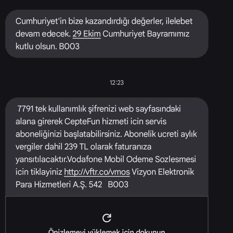 Onaysız Ceptefun Aboneliği Ve Haksız Ücretlendirme