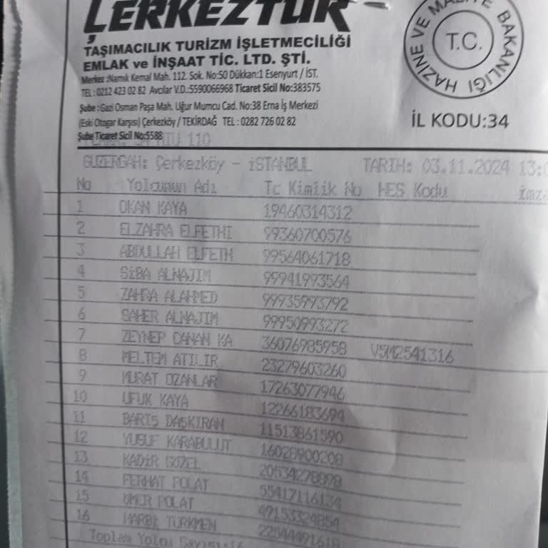 Yanlış Kesilen Bilet Mağduriyeti