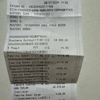 Skechers Ayakkabının 2 Ayda Açılması Ve Red Cevabı