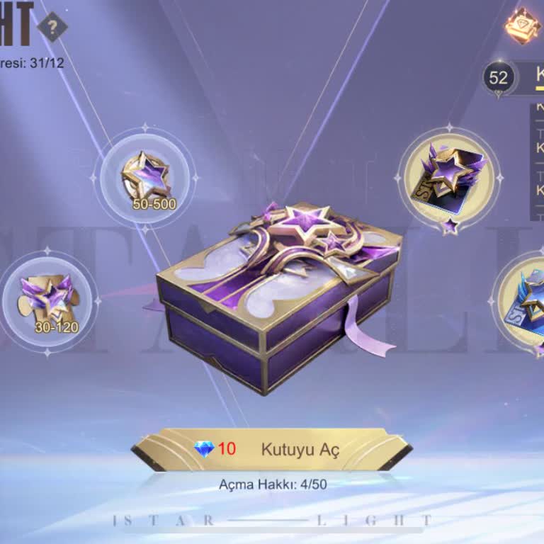 Starlight Kutusu Üyelik Kartı Sorunu