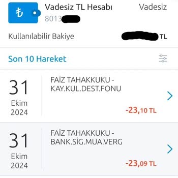 BDDK Kredili Mevduat Hesabı Ücretleri Ve Ek Yükler