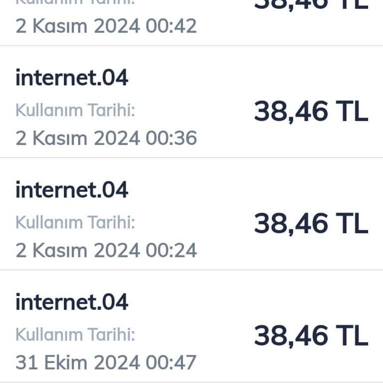 Gece Yarısı Ek İnternet Paketi Şoku