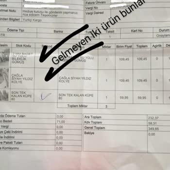 Flu Aksesuar'dan Eksik Sipariş Ve İade Sorunu