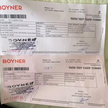 Yeni Alınan Ayakkabıda Kalite Sorunu Ve İlgisizlik