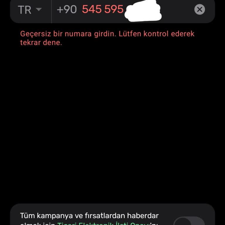 1GB Uygulamasına Giriş Sorunu Ve Yanıtsız Destek