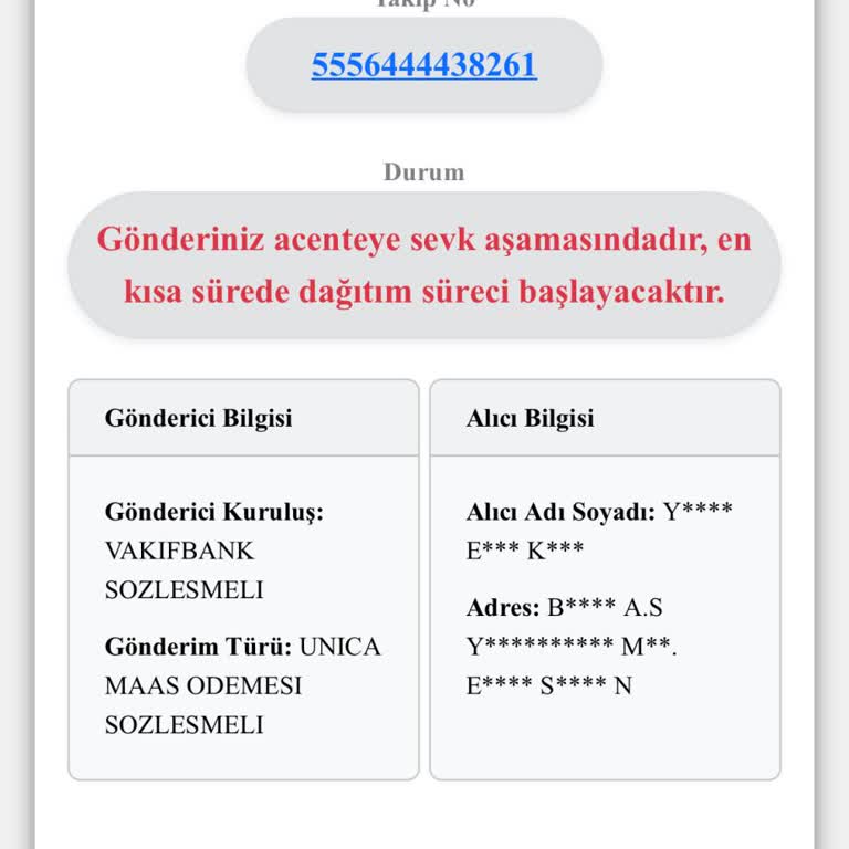 Yanlış Adrese Sevk Edilen Kargom Nerede?