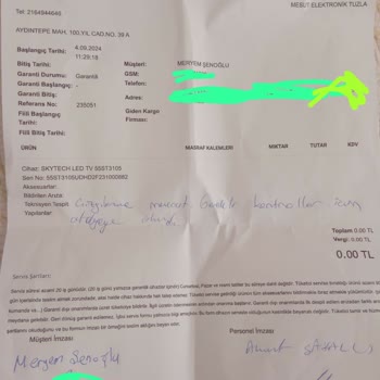 Televizyonumun Teslimatı Sürekli Gecikiyor