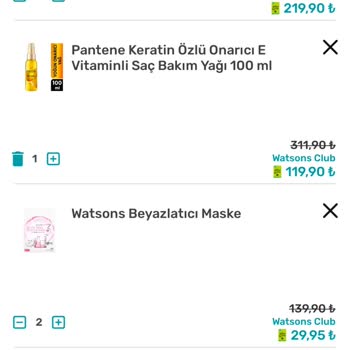 Watsons Sepet Fiyatı Ve Ürün Fiyatı Arasındaki Tutarsızlık