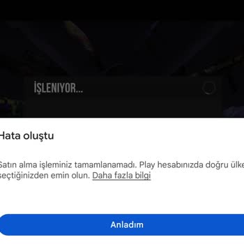 Play Store'da Sürekli Ülke Hatası Sorunu