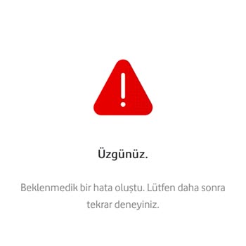 Vodafone Hücresel Veri Hizmeti Çalışmıyor, Müşteri Hizmetleri Yetersiz