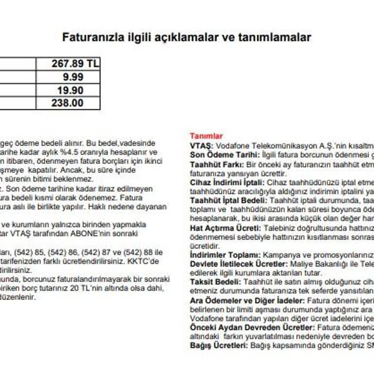 Haksız Ücret Kesintisi Ve Yüksek Fatura Şikayeti