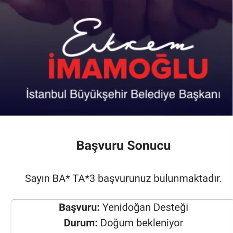 İstanbul Büyükşehir Belediyesi Yeni Doğan Desteği Bekleyen Anne Çaresiz!