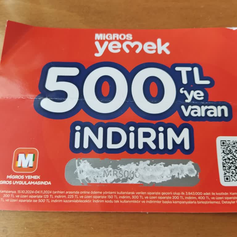Migros Yemek Kuponu Kullanılamama Sorunu